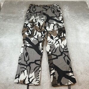 Predator Camo‎ Cargo Pants Men's Multi-Pocket Baggy Outdoor Hunting Size M 31X31